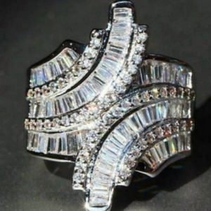 Rhinestone Cocktail Ring